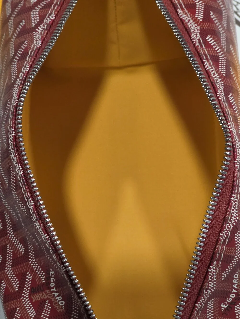 Goyard Red Toiletry Pouch
